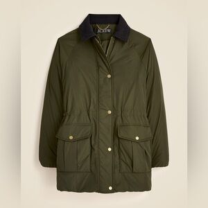 BNWT J. Crew Puffer Barn Jacket™ with PrimaLoft® XS